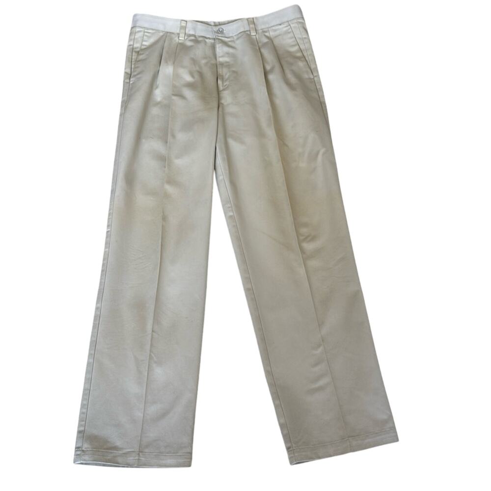 Dockers Individual Fit Waistband Men’s 100% Cotton 36/33 Cream 100% Cotton